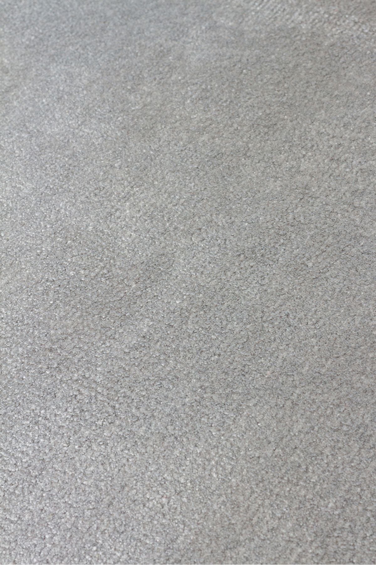 Luma Gri Tek Renk Sade Saf Bambu Doğal Malzeme Halı Minimalist Parlak Modern Lüks Salon Halısı - Gri