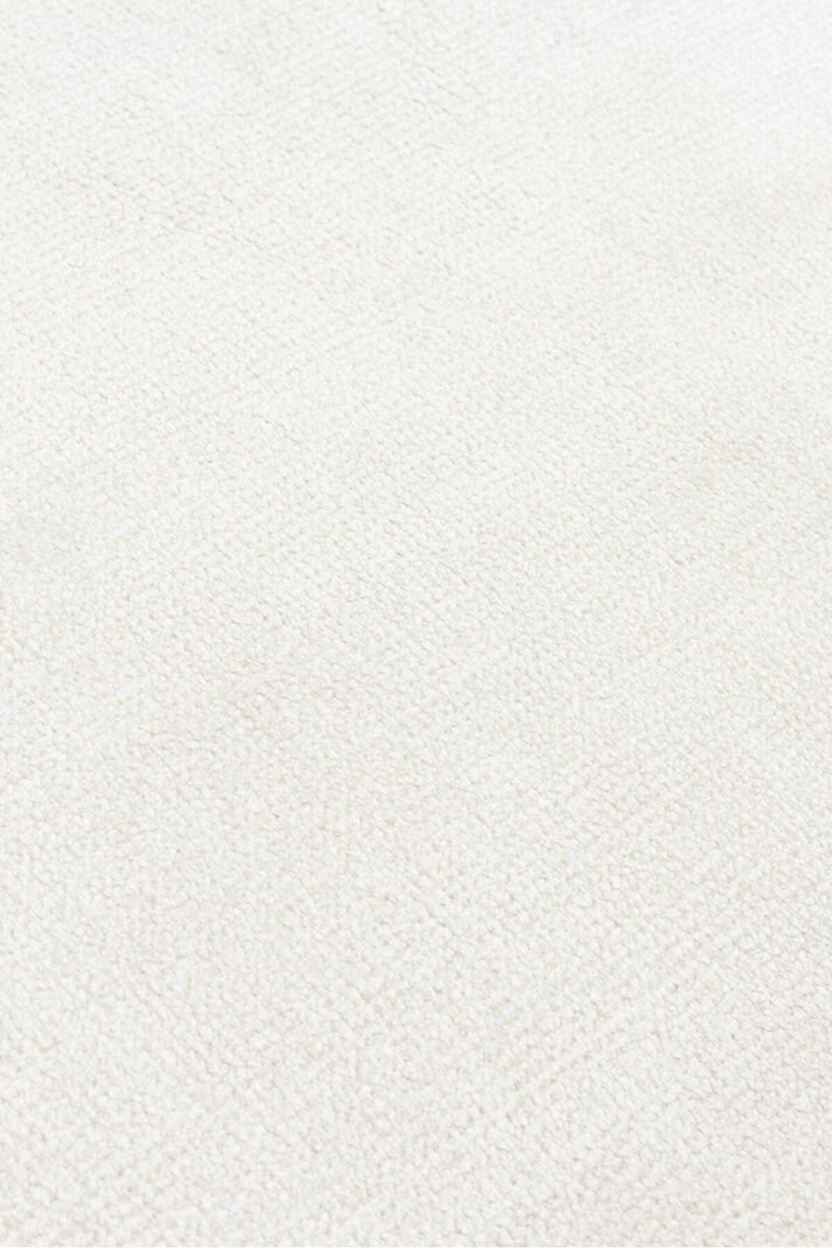 Luma Krem Tek Renk Sade Saf Bambu Doğal Malzeme Halı Minimalist Parlak Modern Lüks Salon Halısı - Krem