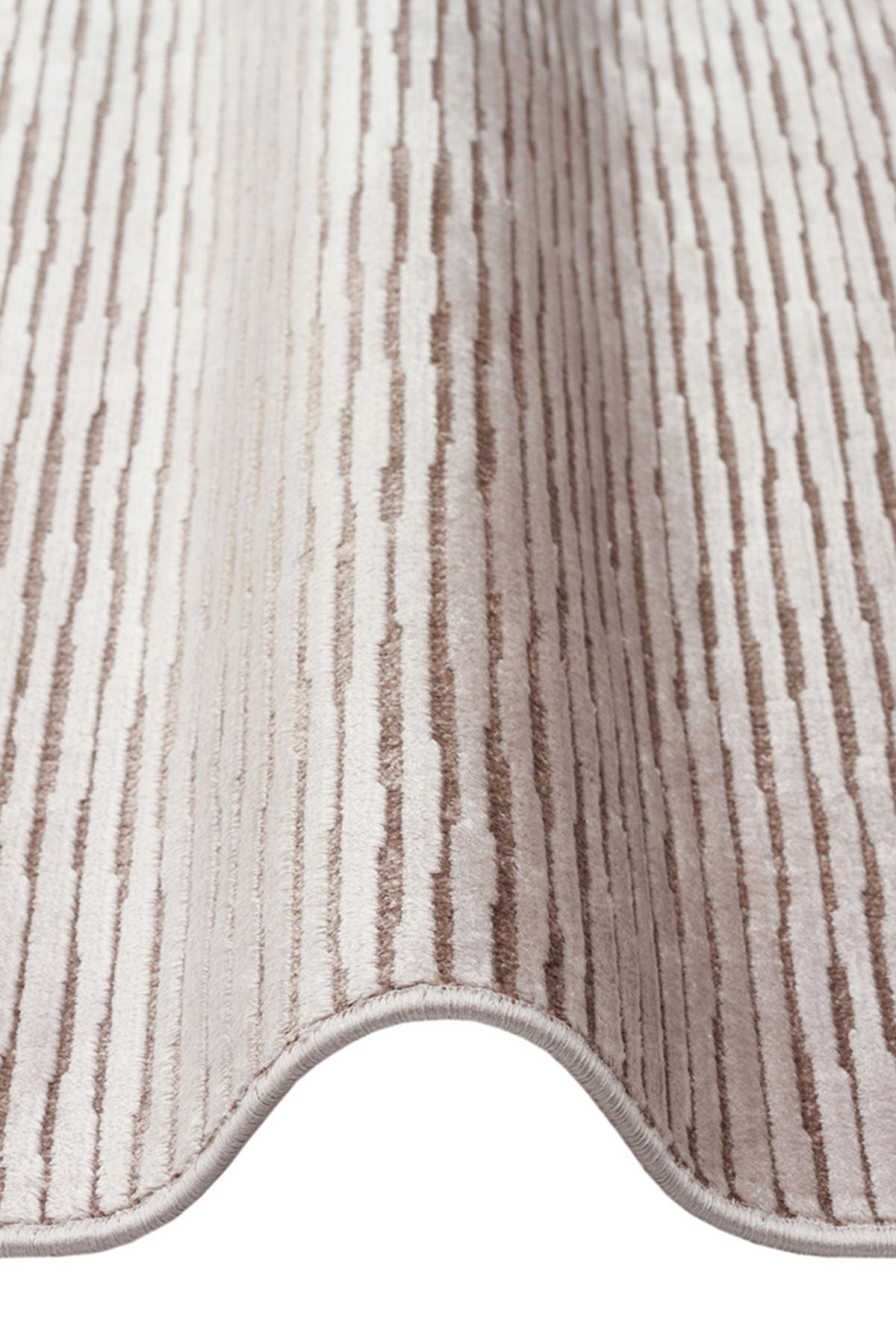 Royal Taş Rengi Düz Modern Parlak Viskon Halı 100% Viskon Yumuşak Salon Halısı - Taş Rengi 01