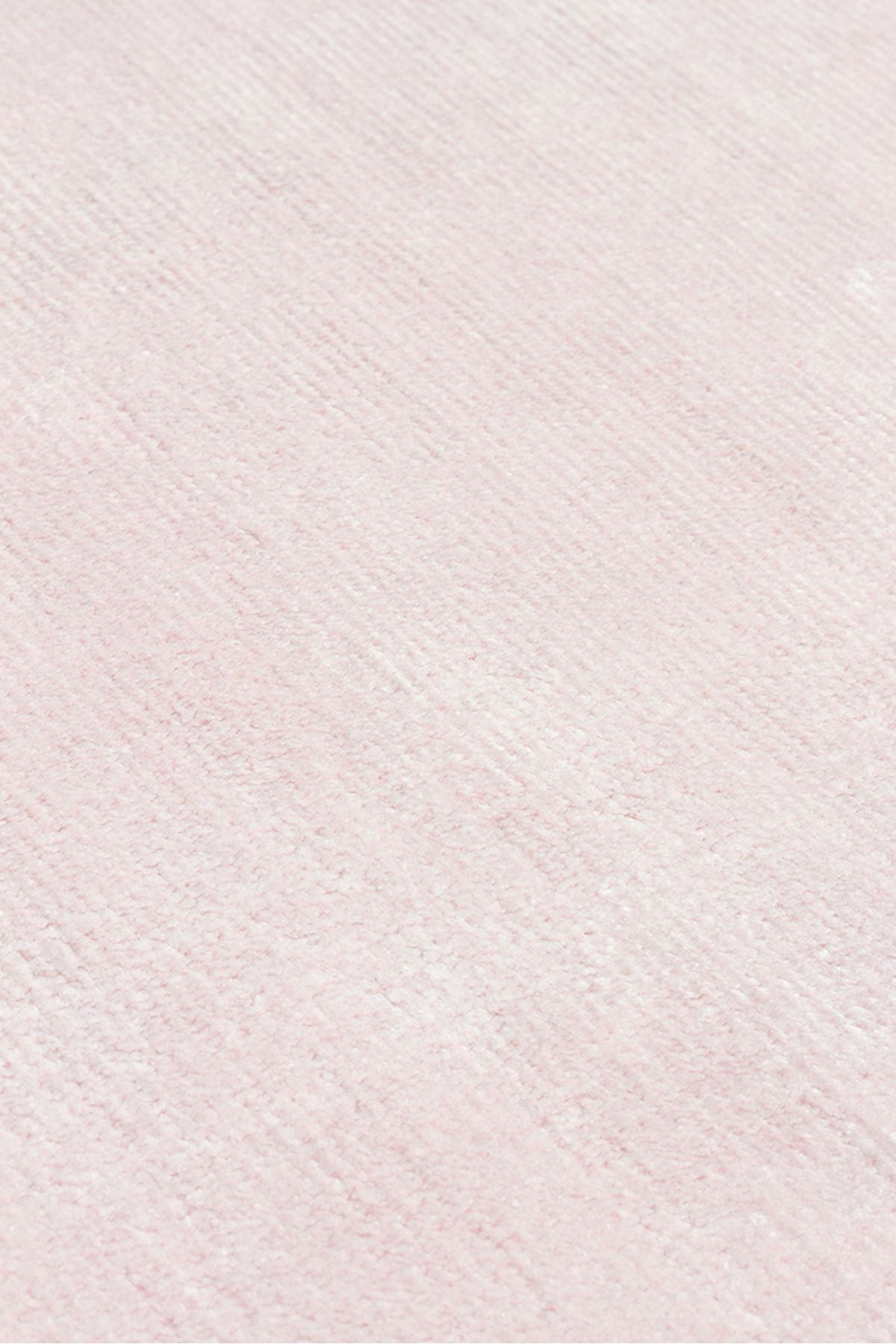 Alure Pembe El Dokuma Saf Bambu Halı Lüks Yumuşak Minimalist Modern Salon ve Oturma Odası Halısı - Powder