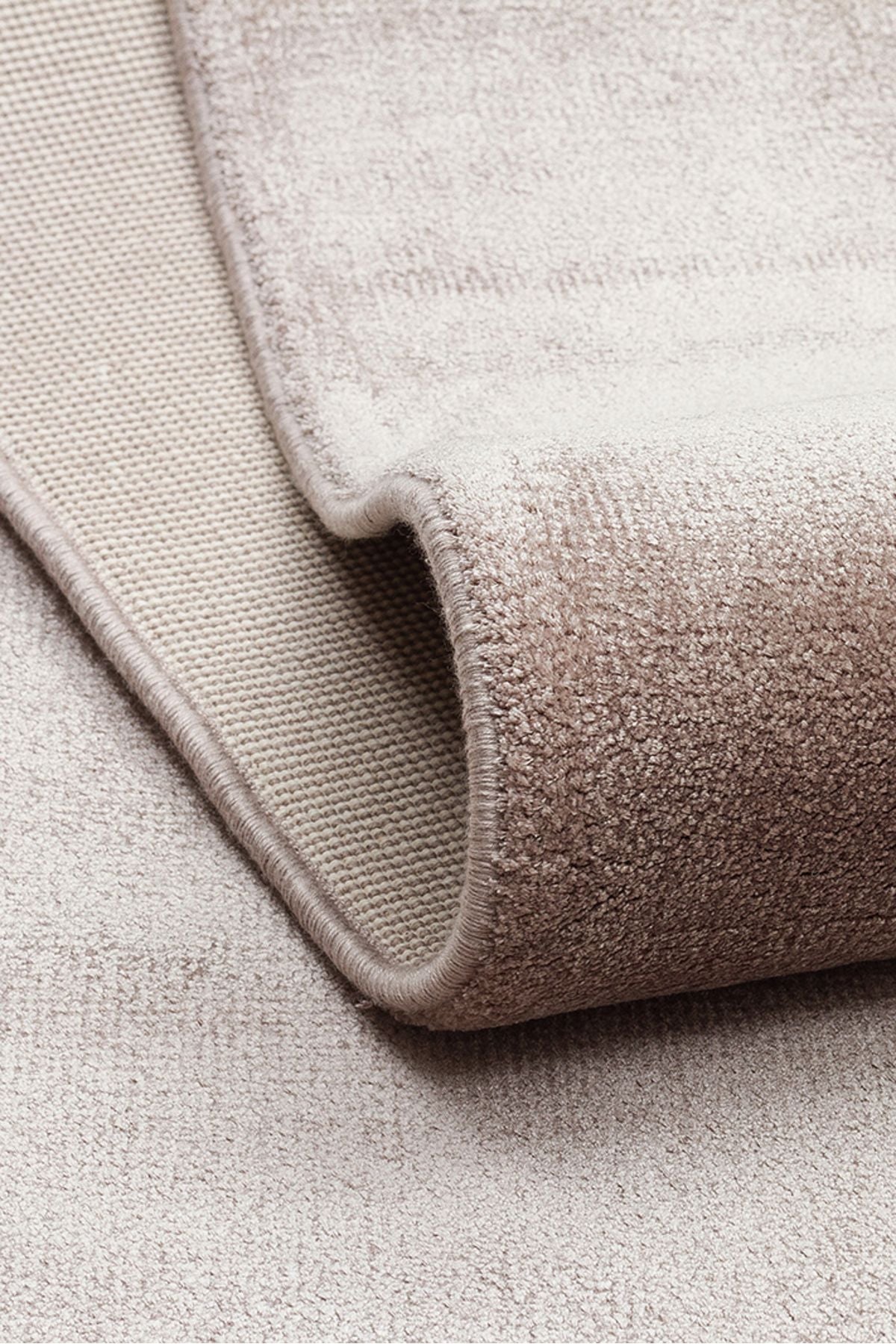 Luma Kahverengi Tek Renk Sade Saf Bambu Doğal Malzeme Halı Minimalist Parlak Modern Lüks Salon Halı - Stone