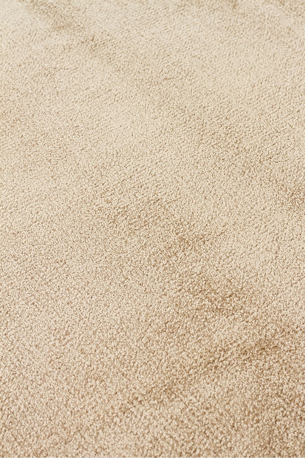 Luma Bej Tek Renk Sade Saf Bambu Doğal Malzeme Halı Minimalist Parlak Modern Lüks Salon Halısı - Bej