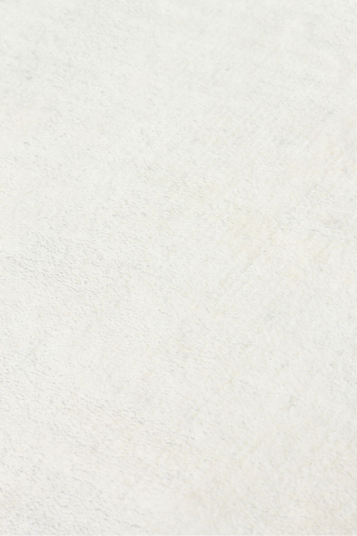Alure Beyaz El Dokuma Saf Bambu Halı Lüks Yumuşak Minimalist Modern Salon ve Oturma Odası Halısı - Beyaz