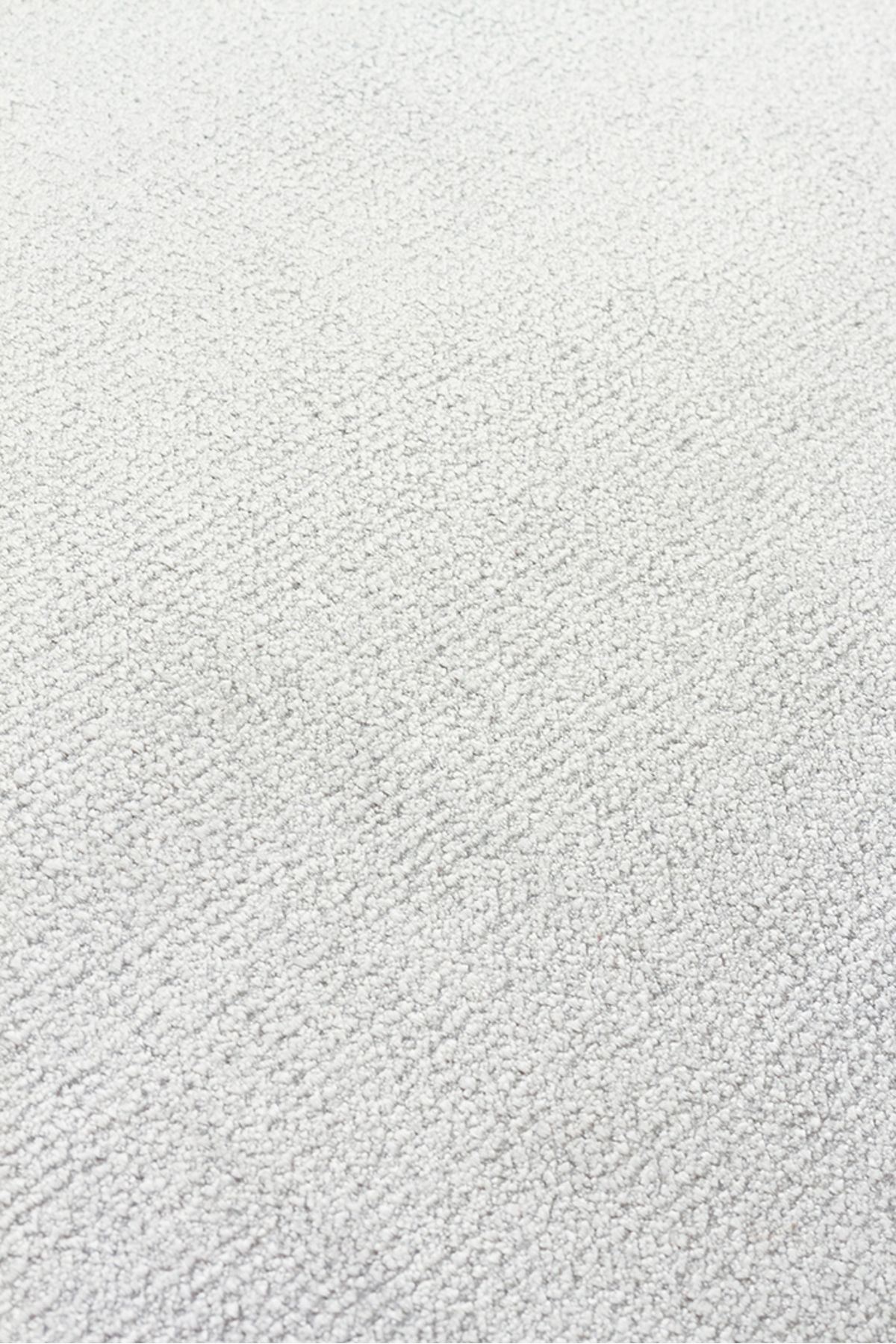Luma Gri Tek Renk Sade Saf Bambu Doğal Malzeme Halı Minimalist Parlak Modern Lüks Salon Halısı - Gri