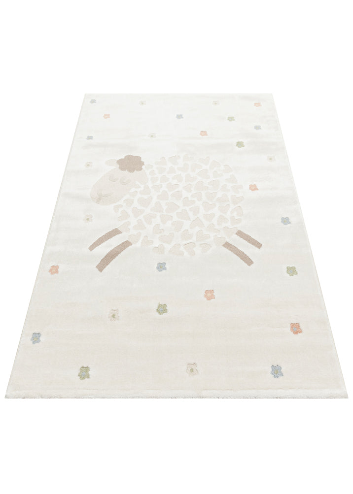 Picco Renkli Figürlü Yıkanabilir Hav Vermeyen Toz Tutmayan Yumuşak Dokulu Bebek, Çocuk Odası Halısı - Çok Renkli