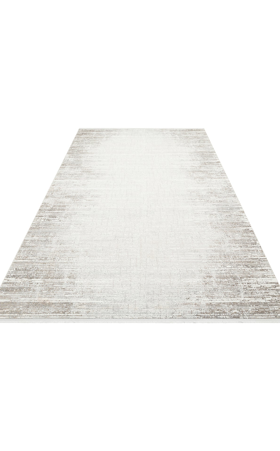 Durable, Long-Lasting Stylish Cream Beige Living Room Kitchen Hallway Carpet Made with Acrylic and Polyester