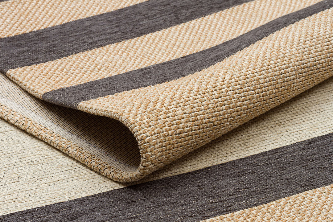 Wicker Jute Look Soft Textured Non-Slip Modern Woven Gray Rug Living Room Kitchen Bedroom Carpet