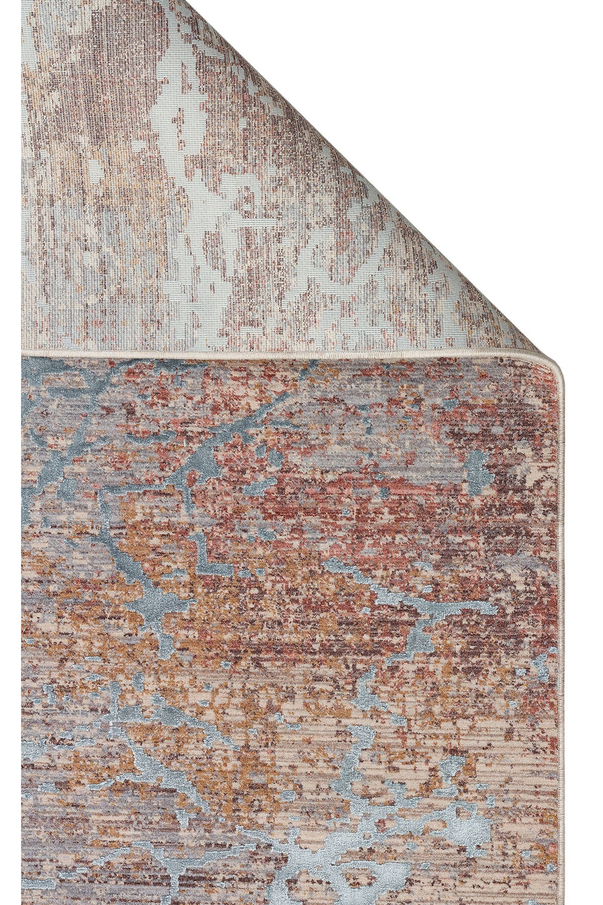 Patina Klasik Vintage Kabartmalı Gri Bej Sık Dokuma Yumuşak Dokulu Modern Dekoratif Salon Halısı