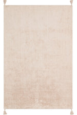 Bonny Flat Beige Minimal Washable Non-Slip Soft Surface Kids Room Rug