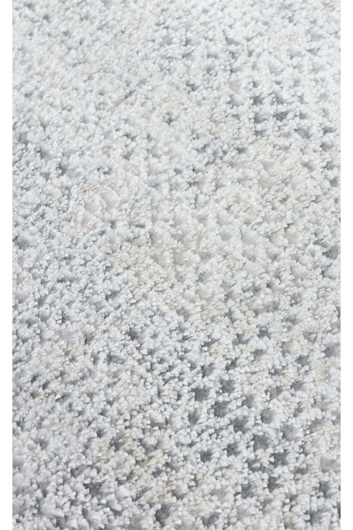 PEARLY Bej Eskitme Desenli Modern Yumuşak Doku Toz Vermez Halı Kaymaz Yıkanabilir Salon Halısı - Mavi