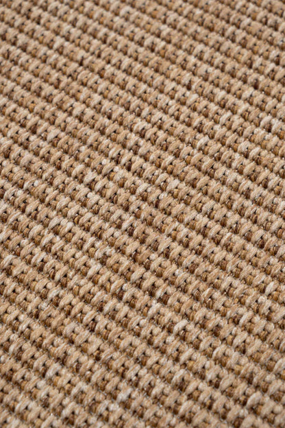 Sisalo Suit Bej Doğal Sisal Jüt Görünümlü Modern Bohem İskandinav Minimal Salon Halısı - Bej