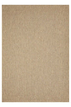 KORDANO Koyu Bej Doğal Sisal Dokulu Modern Kilim Kolay Temizlenebilir İskandinav Salon Halısı - Bordo