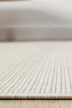 KORDANO Doğal Sisal Krem Dokulu Modern Kilim Kolay Temizlenebilir İskandinav Salon Halısı - Ekru