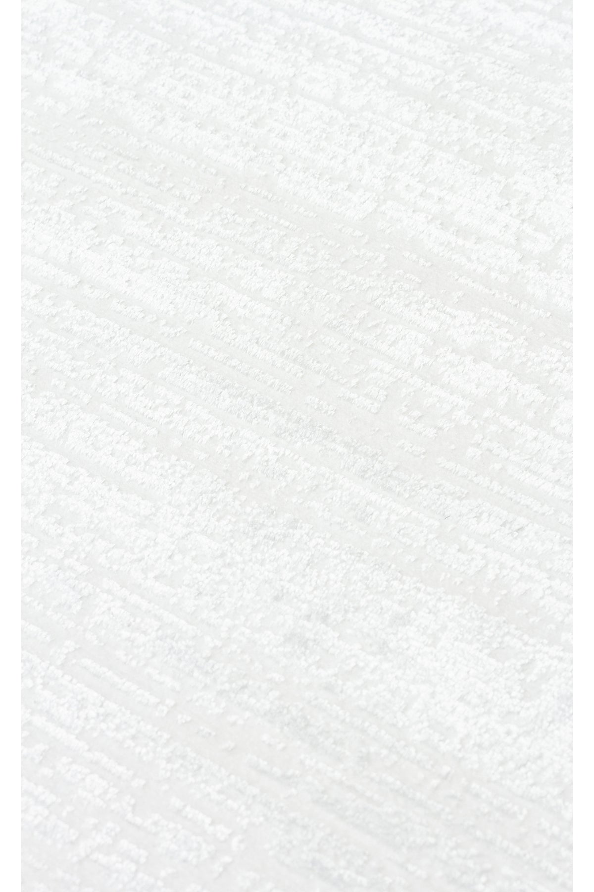 PEARLY Krem Modern Parlak Halı Hav Toz Vermez Yumuşak Doku Kaymaz Tabanlı Yıkanabilir Salon Halısı - Beyaz