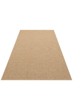 COSTA SISAL Hav Vermez Kolay Temizlenebilir Kilim Modern Bej Yatak Odası Mutfak Oturma Odası Halısı - Altın
