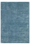 Hand-Woven Blue Linen Modern Living Room Rug – Soft, Natural, and Stylish Design