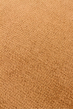 Luma Turuncu Tek Renk Sade Saf Bambu Doğal Malzeme Halı Minimalist Parlak Modern Lüks Salon Halısı - Turuncu