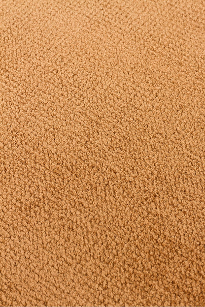 Luma Turuncu Tek Renk Sade Saf Bambu Doğal Malzeme Halı Minimalist Parlak Modern Lüks Salon Halısı - Turuncu