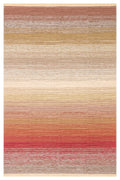 MİRA Çok Renkli Çift Taraflı Yıkanabilir Kilim Modern Ombre Renk Geçişli Polyester Şönil Kilim - Çok Renkli