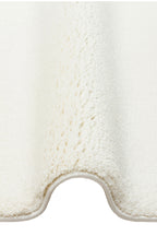 Vera Morfea Modern Beyaz Asimetrik Düz Halı Hav Toz Vermez Yumuşak Tuşeli Şık Salon Halısı - beyaz 02