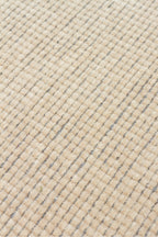 LESSI Bej Düz Renk Kaymaz Tabanlı Yıkanabilir Kilim Pamuk Şönil Modern Salon Mutfak Koridor Halısı - Bej