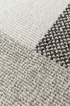 VALEN Sisal Gri Modern Dokulu Hav Toz Vermez Polyester Salon Mutfak Koridor Yatak Odası Halısı - Gümüş