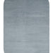 VERA MULTİ MORFEA Minimal Mavi Amorf Yumuşak Modern Dekoratif Mikro Polyester Salon Halısı - Gümüş