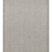 MERLIN Grey Herringbone Textured Non-Slip Kilim Modern Scandinavian Non-Shedding Living Room Hallway Rug - Brown