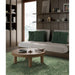 Antique Persian Vintage Classic Green Ethnic Motif Retro Polyester Modern Patterned Authentic Living Room Rug