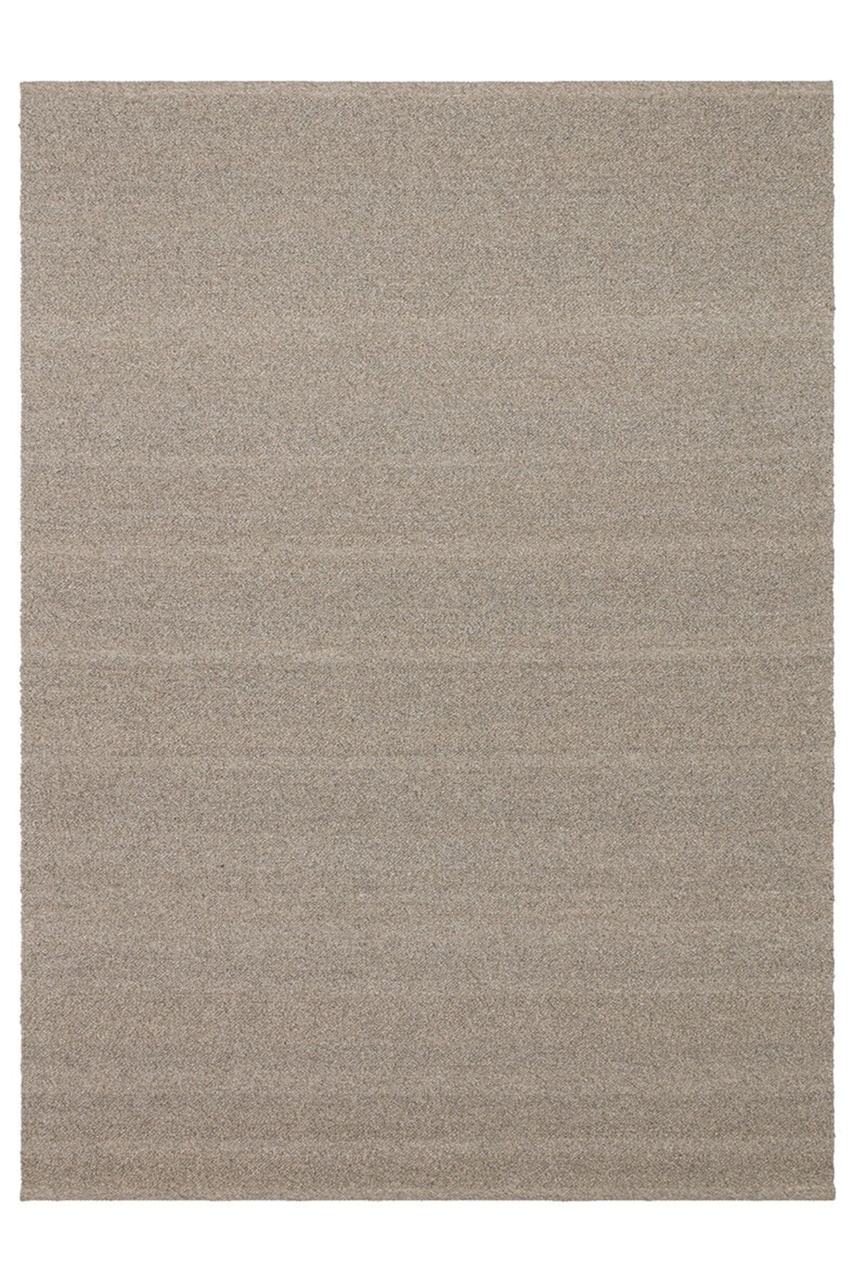 Polene Vizon El Dokuma Yün Pamuk Karışımlı Yumuşak Dokulu İskandinav Minimal Modern Salon Halısı - Kahverengi