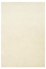 Cream Color Hand-Woven 100% New Zealand Wool Thick Luxurious Natural Stone Textured Living Room Rug
