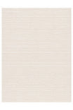 VIENZA Cream Hand-Woven Wool Tencel Silky Texture Modern Luxury Soft Living Room Rug - Cream