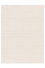 VIENZA Cream Hand-Woven Wool Tencel Silky Texture Modern Luxury Soft Living Room Rug - Cream