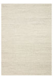 Sumak Collection Hand-Woven Cream Striped Modern Wool Living Room Rug Soft Texture