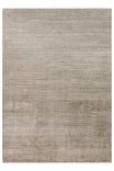 Toprak Hand-Woven Wool Viscose Rug Special Design Jute Textured Unusual Boutique Chic Luxury Living Room Rug