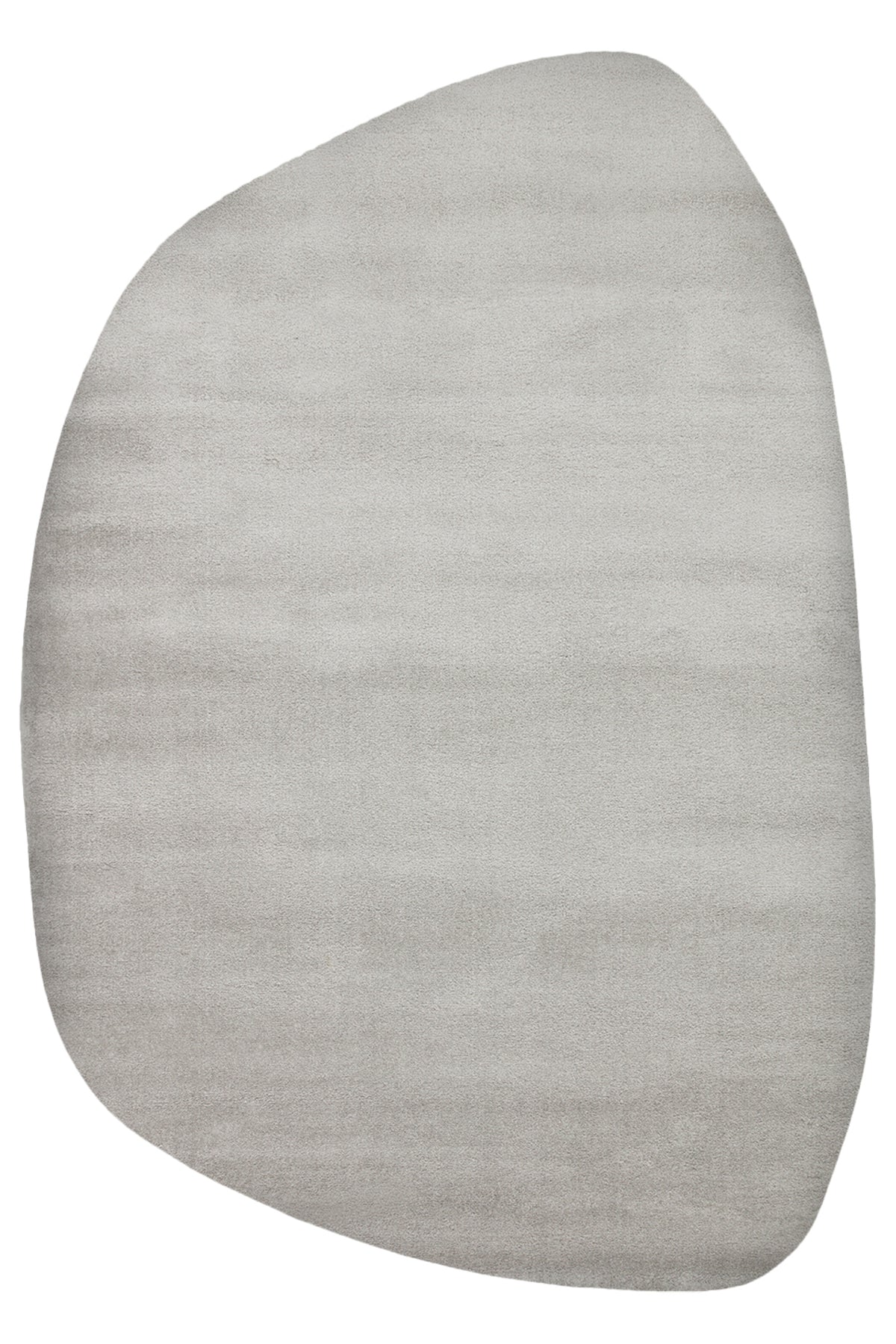 Vera Morfea Modern Gri Asimetrik Halı Hav Toz Vermez Yumuşak Tuşe Yatak Odası Koridor Salon Halısı - Gri 03