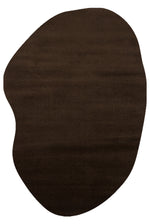 VERA MULTI MORPHEA Modern Amorphous Brown Soft Decorative Micro Polyester Minimal Living Room Rug