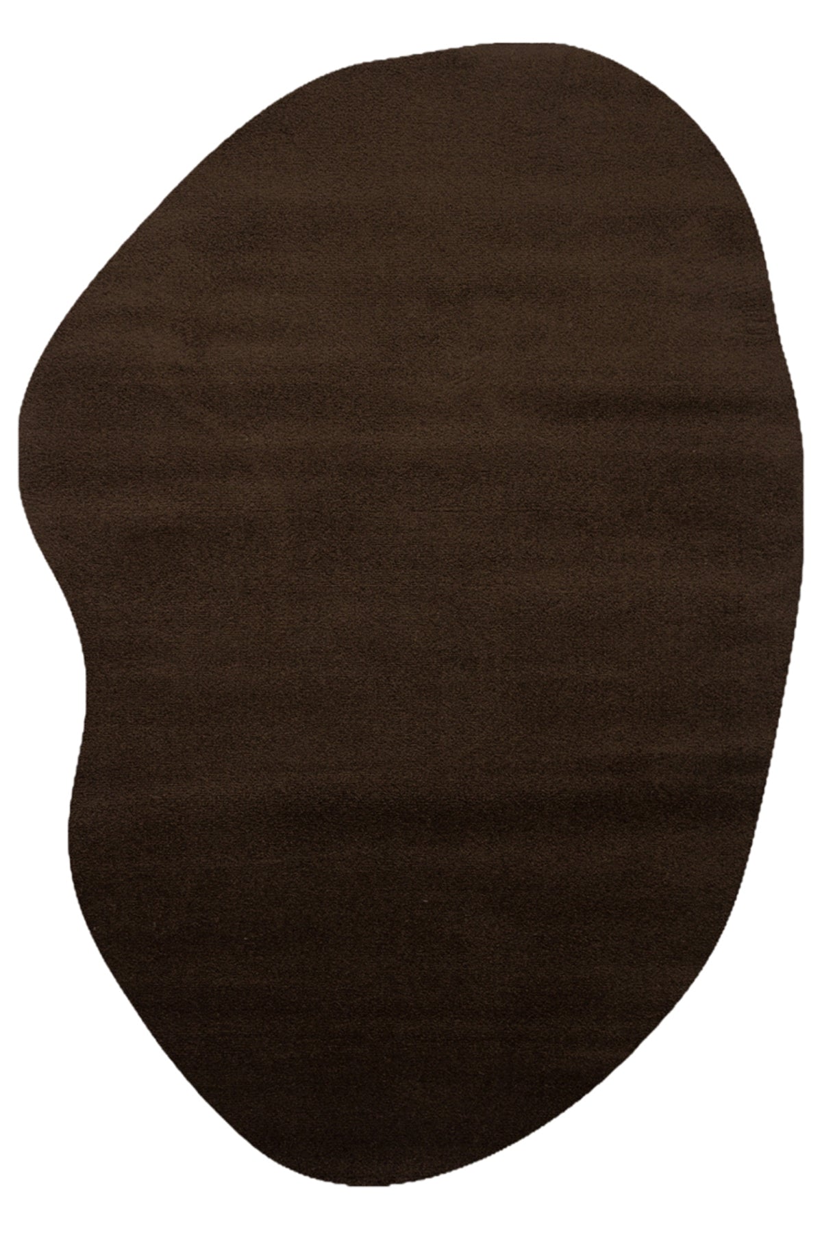 VERA MULTİ MORFEA Modern Amorf Kahverengi Yumuşak Dekoratif Mikro Polyester Minimal Salon Halısı - Bej