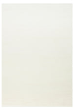 VERA White Solid Soft Round Non-Shedding Tightly Woven Micro Polyester Modern Living Room Rug