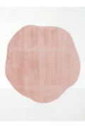 VERA MULTİ MORFEA Amorf Yumuşak Pembe Modern Dekoratif Mikro Polyester Minimal Salon Halısı - Mor