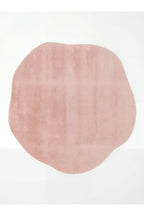 VERA MULTİ MORFEA Amorf Yumuşak Pembe Modern Dekoratif Mikro Polyester Minimal Salon Halısı - Mor