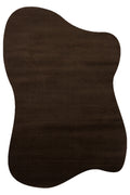VERA MULTİ MORFEA Kahverengi Modern Amorf Yumuşak Dekoratif Mikro Polyester Minimal Salon Halısı - Kahverengi