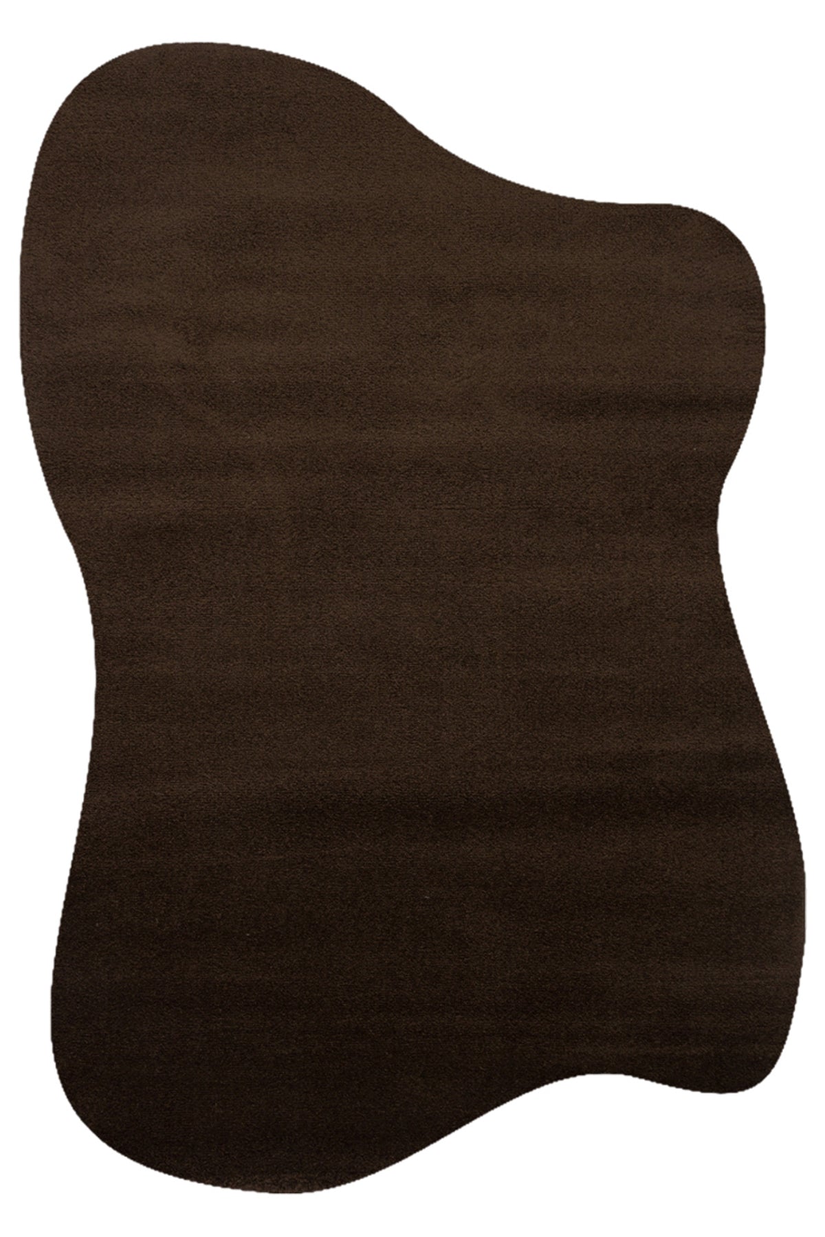 VERA MULTİ MORFEA Kahverengi Modern Amorf Yumuşak Dekoratif Mikro Polyester Minimal Salon Halısı - Kahverengi