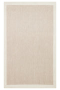 MERLIN Gray Fishbone Textured Non-Slip Kilim Modern Scandinavian Non-Shedding Living Room Hallway Rug - Cream