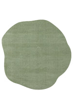 VERA MULTI MORPHEA Amorphous Soft Green Modern Decorative Micro Polyester Minimal Living Room Rug