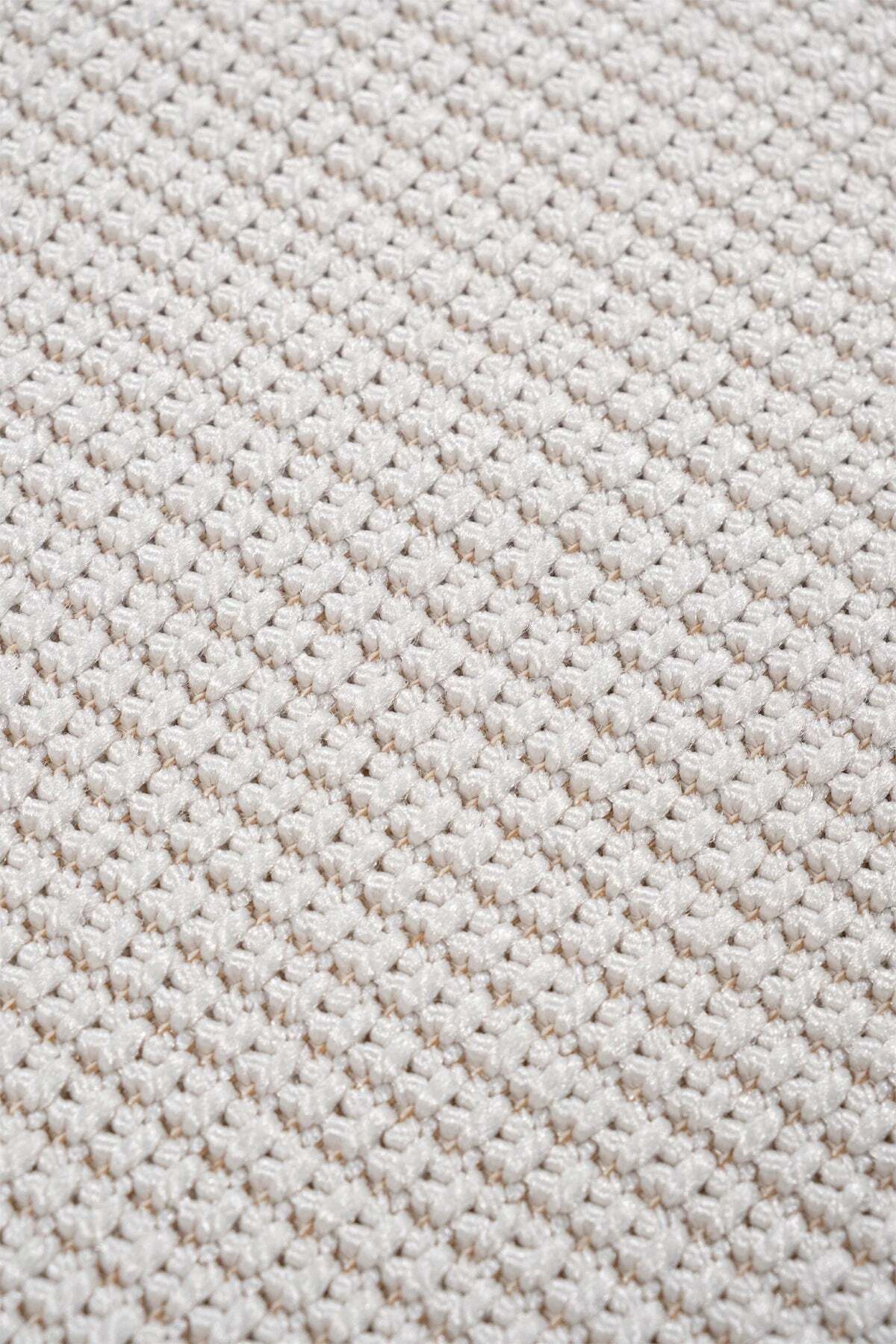 Sisalo Suit Krem Doğal Sisal Jüt Görünümlü Modern Bohem İskandinav Minimal Salon Halısı - Krem
