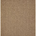 KORDANO Brown Herringbone Textured Sisal Rug Easy to Clean Scandinavian Living Room Rug - Brown