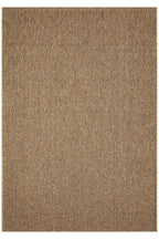 KORDANO Kahverengi Balık Sırtı Dokulu Sisal Kilim Kolay Temizlenebilir İskandinav Salon Halısı - Kahverengi