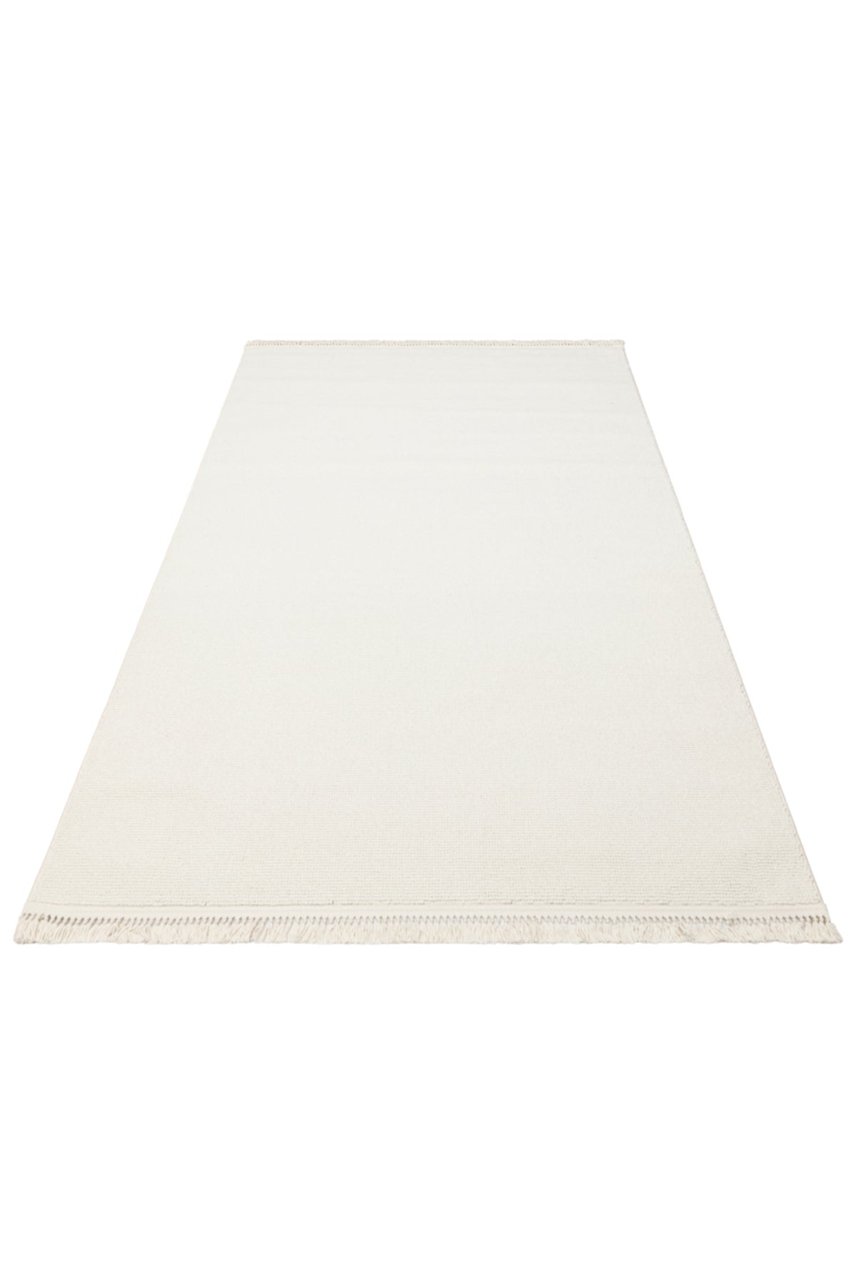 VALEN Beyaz Sisal Modern Dokulu Hav Toz Vermez Polyester Salon Mutfak Koridor Yatak Odası Halısı - Beyaz