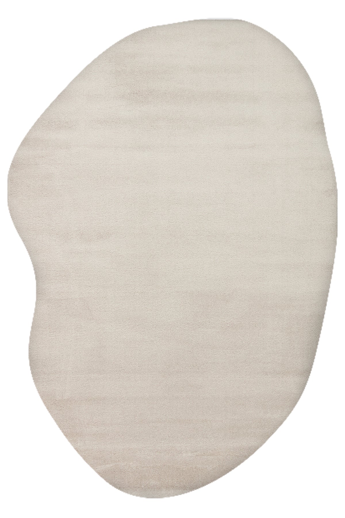 Vera Morfea Taş Asimetrik Düz Rengi Halı Hav Toz Vermez Yumuşak Tuşeli Modern Şık Salon Halısı - Taş Rengi 01